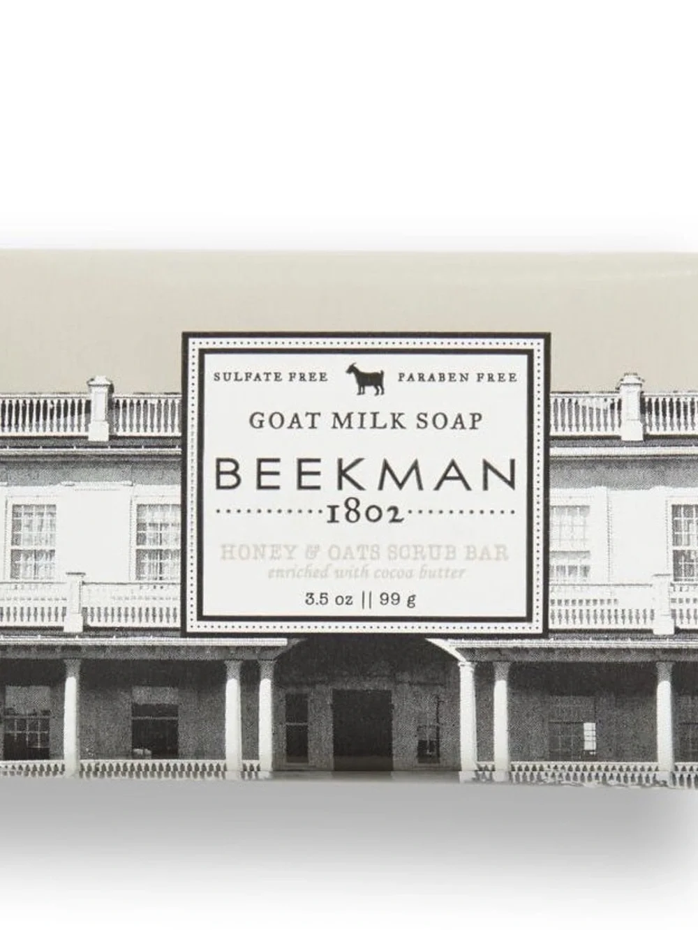 Beekman 1802 Goat Milk Honey & Oats Scrub Bar Soap
